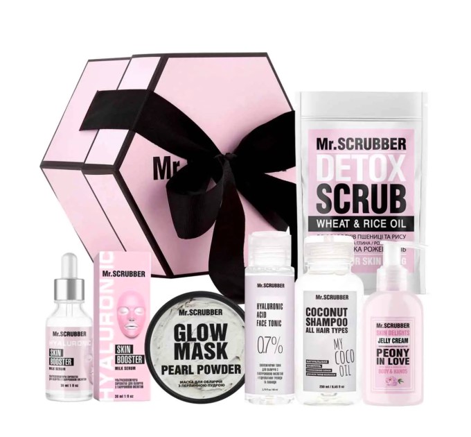 Подарочный набор косметики Mr.Scrubber Woman Set для лица и тела - 6 шт.