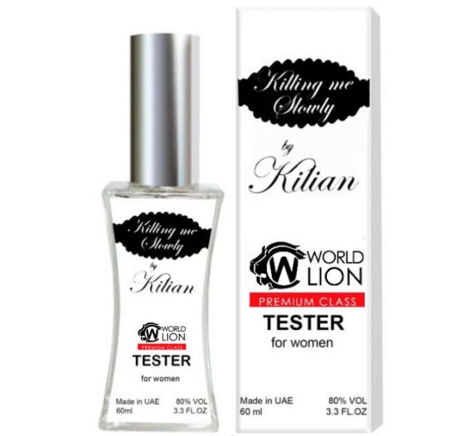 Неотразимый аромат: Тестер Kilian Killing Me Slowly - Tester 60ml - эксклюзивно на agon-v.com.ua!