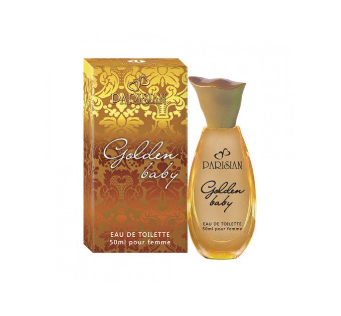 Очаруйтесь ароматом: Туалетная вода Golden Baby Parisian Women EDT 50 ml арт.31964 на Agon-V.com.ua