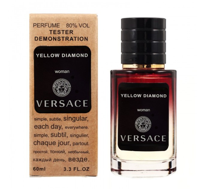 Изысканный аромат: тестер парфюма Versace Yellow Diamond 60ml на сайте agon-v.com.ua