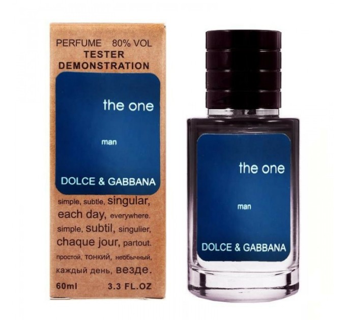 Парфюм Dolce&Gabbana The One Man - Selective Tester 60ml: идеальный выбор для стильного мужчины