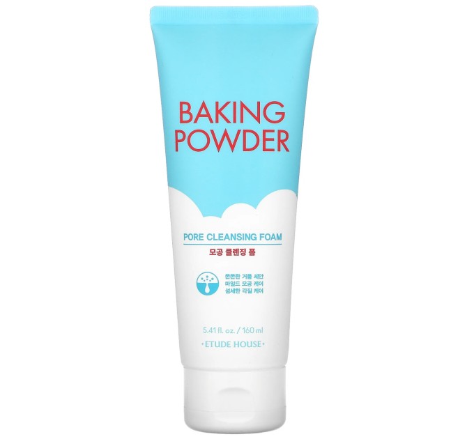 Эффективно очищающая пенка для пор Etude House Baking Powder Cleansing Foam