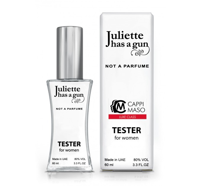 Эксклюзивный тестер Juliette Has A Gun Not A Perfume - 60ml: неповторимый аромат в стильном исполнении