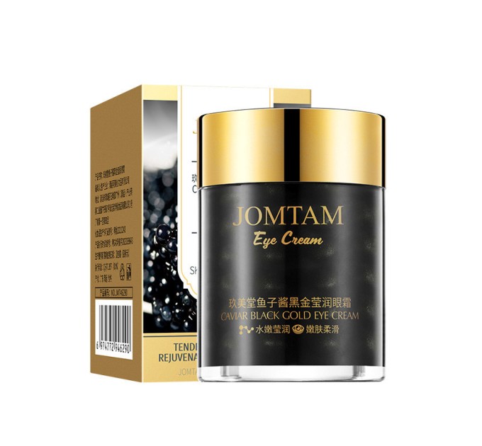 Уникальный уход для вокруг глаз: Крем Jomtam Caviar Black Gold Eye Cream с черной икрой 60 г