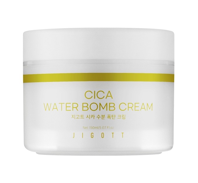 Увлажняющий крем для лица Центелла Cica Water Bomb Cream Jigott 150 мл (8809541282850)