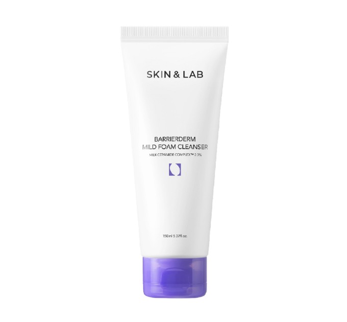 Очищение кожи с SKIN&LAB Barrierderm Mild Foam Cleanser