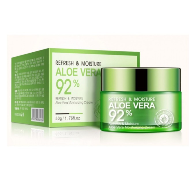 H1: Увлажняющий крем для лица Bioaqua Refresh & Moisture Aloe Vera 50г