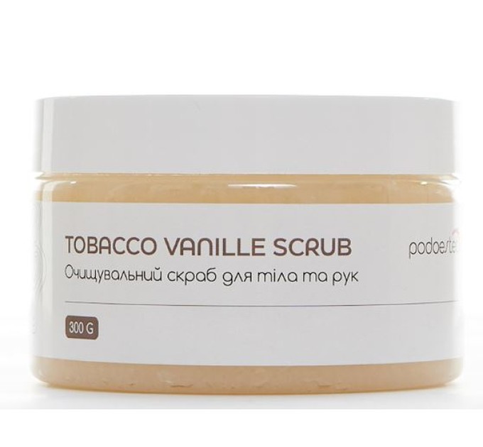 Очищающий скраб Podoestet Tobacco Vanilla - идеальное средство для сияющей кожи