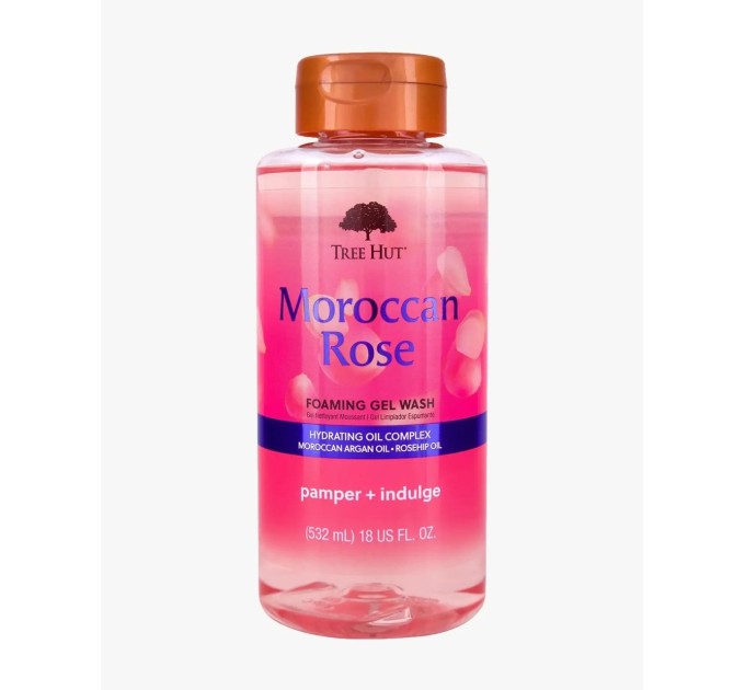 Гель для душа Tree Hut Marroccan Rose Foaming: Обзор продукта.