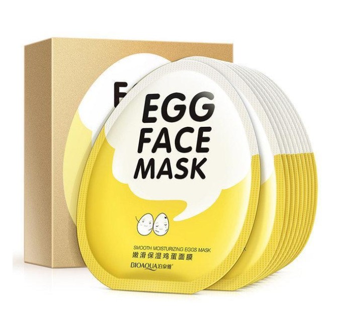 Преображение кожи с Bioaqua Egg Face Mask: нежность и сияние!