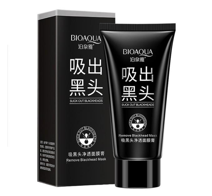 Маска-пленка для лица Bioaqua Remove Blackhead Mask Deep Cleansing от черных точек 60 г