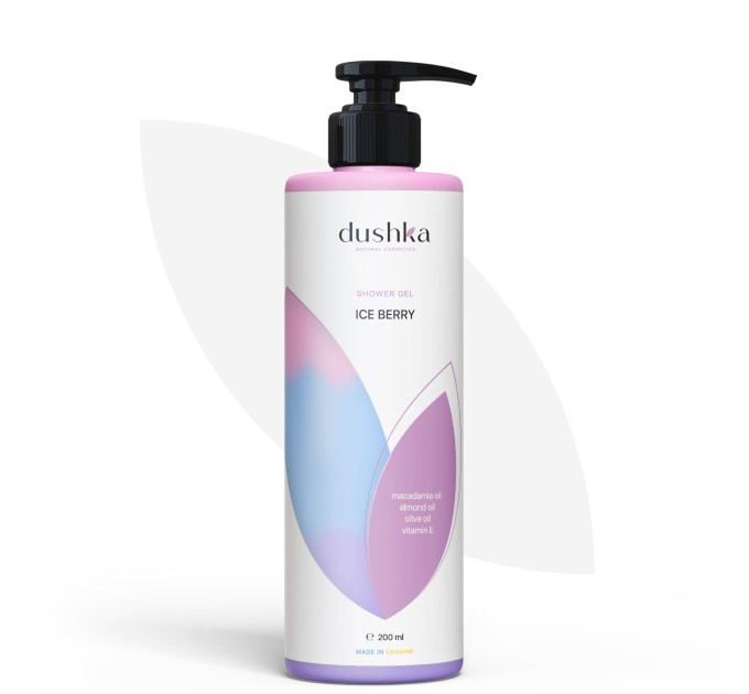 Gel shower refreshment: Dushka Ice Berry New 200ml