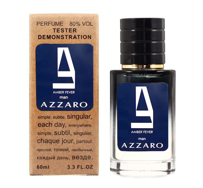 Интенсивный Azzaro Amber Fever - Tester 60 мл: выбор тестера высокого качества