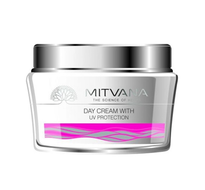 Дневной крем для лица с УФ-защитой Mitvana Day Cream With UV Protection with Hibiscus & Licorice 50 мл (8908002915020)