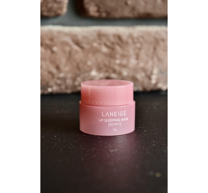 Идеальное увлажнение и питание губ с ночной маской Laneige Lip Sleeping Mask Berry 3 мл