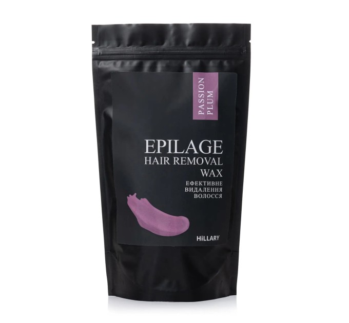 Эффективная эпиляция с гранулами Epilage Passion Plum Hillary