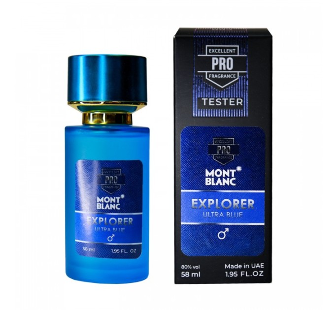 Парфюм Montblanc Explorer Ultra Blue - Tester 58ml: Изысканный Аромат для Настоящих Путешественников