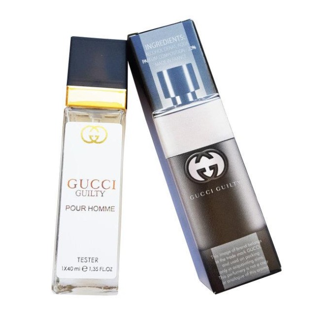 Gucci Guilty Pour Homme Travel Perfume 40ml - Идеальный выбор для современных мужчин