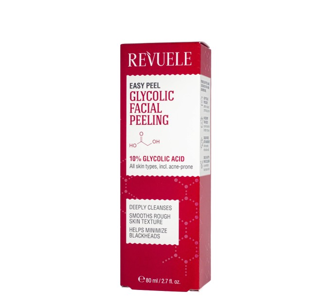 Пилинг для лица гликолевый REVUELE Easy Peel Glycolic 80 мл (5060565107465)