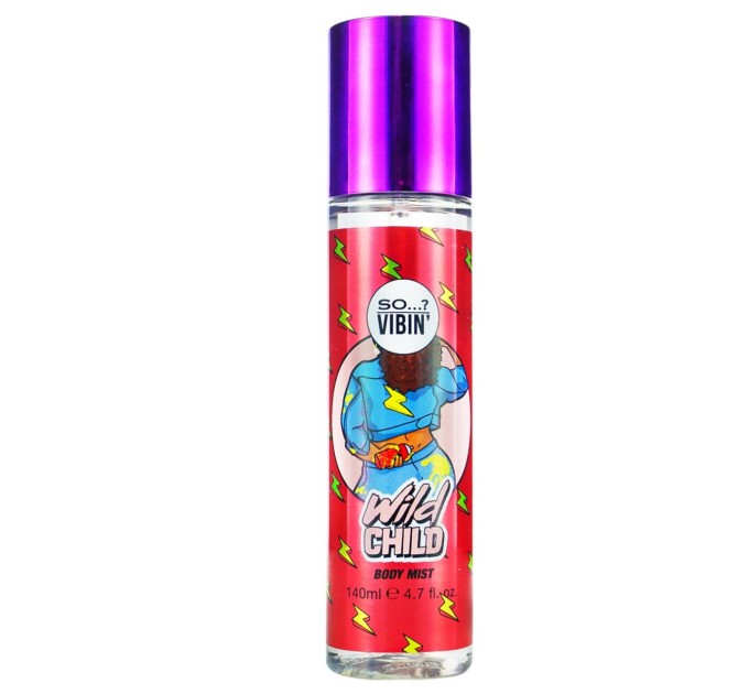 Оживляющий аромат в теле с Vibin Wild Child Body Mist So...? 140 мл