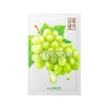 Тканевая маска с экстрактом зелёного винограда The Saem Natural Green Grape Mask Sheet: освежение и увлажнение за 21 мл