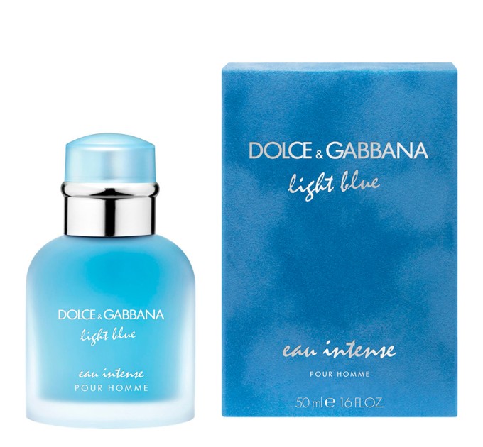 Парфюмерная вода для мужчин Dolce&Gabbana Light Blue Eau Intense 2017 50 мл (артикул 00-00001071) - купить на сайте Агонь-В