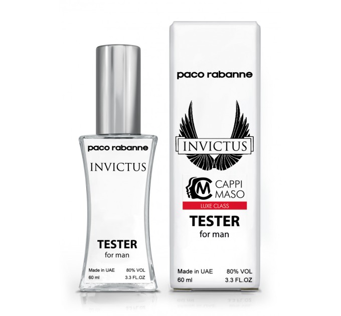 Непобедимый стиль: Тестер Paco Rabanne Invictus 60ml на agon-v.com.ua