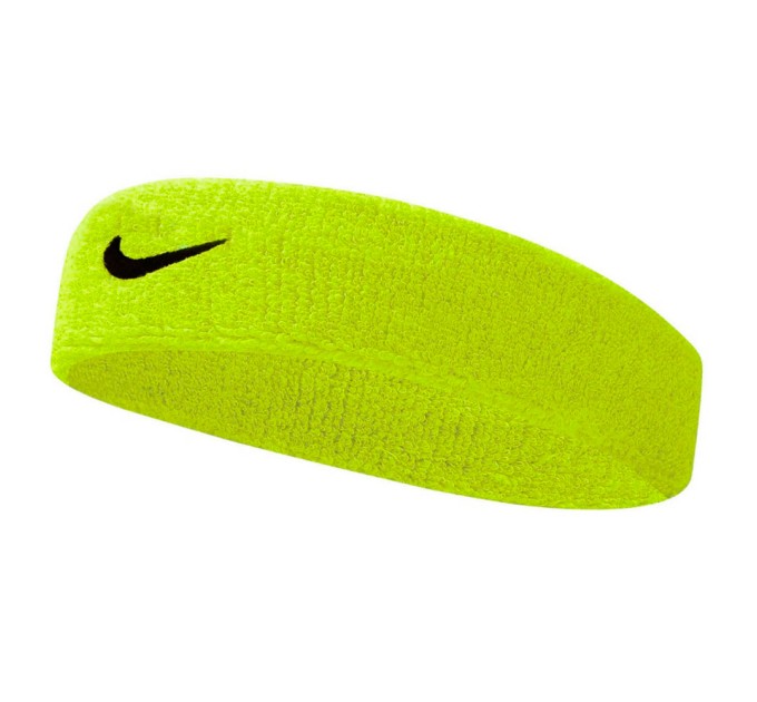 Пов'язка Nike Swoosh Headband Atomic Green/Black: стильний аксесуар для спорту на agon-v.com.ua