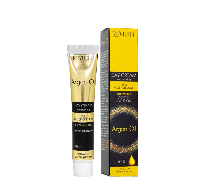 Дневной крем для лица 25+ REVUELE Argan Oil Day Cream 50 мл (3800225902397)