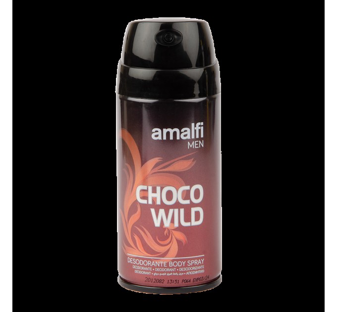 Освіж свій образ з дезодорантом Amalfi Men Choco Wild 150 мл.