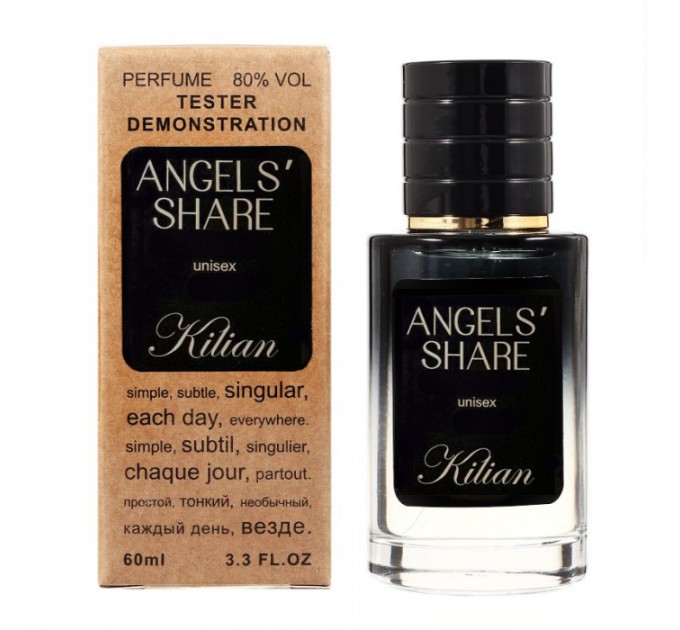 Искусство вкуса: Тестер Kilian Angels’ Share - Selective Tester 60ml на agon-v.com.ua