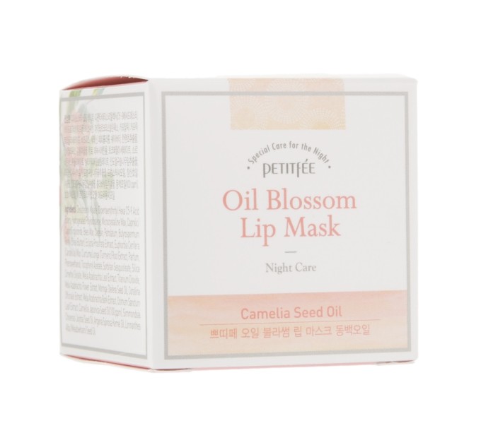 Маска для губ Витамин Е-Облепиха Petitfee & Koelf Oil Blossom Lip Mask Sea Buckthorn oil 15 г (8809508850177)