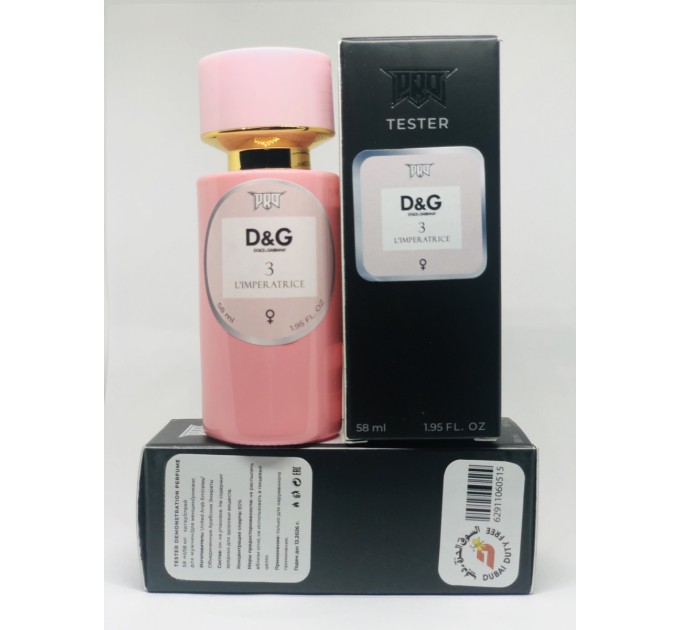 Парфюм Dolce&Gabbana L'Imperatrice 3 - Tester 58ml: роскошь и изысканность в каждой капле