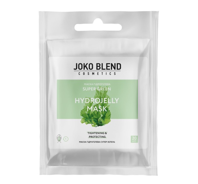 Маска гидрогелевая Super Green Joko Blend 20 г: увлажнение и питание для вашей кожи