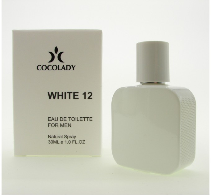 Изысканный аромат Cocolady White 12 edp 30 ml - аналог Lacoste L1212 Blanc!