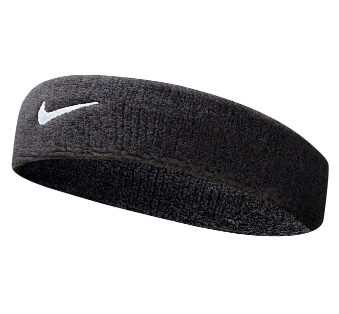 Стильная повязка Nike Swoosh Headband Black - ваш незаменимый аксессуар