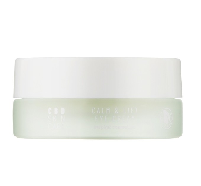 Крем с маслом конопля Успокоение и лифтинг Inspira:cosmetics Calm&Lift 24H Cream CBD Skin Care 50 мл (4251059302577)