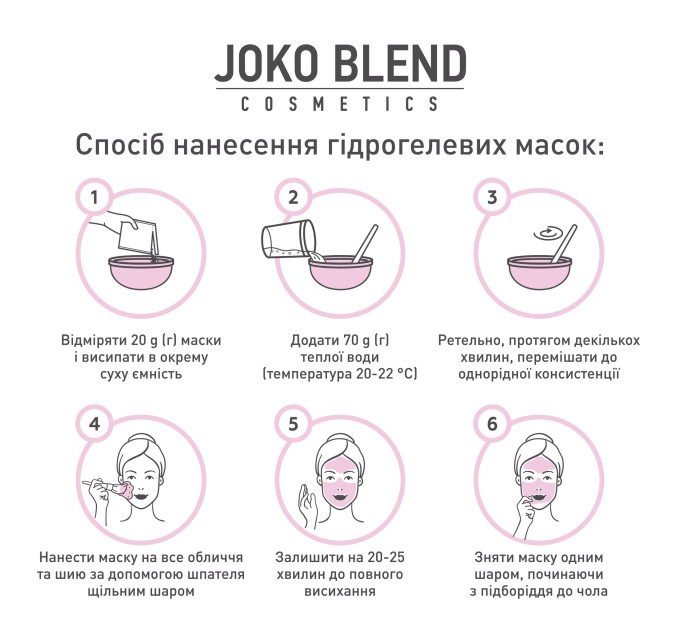 Маска гидрогелевая Beta-Carotene Calendula Joko Blend 20 г: увлажнение и питание для кожи