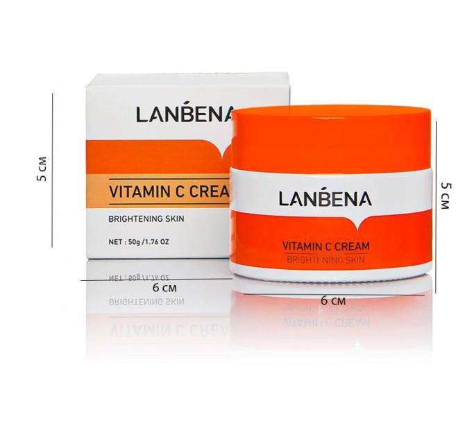 H1: Успокаивающий и питательный крем для лица LANBENA Cream Vitamin C, 50 г