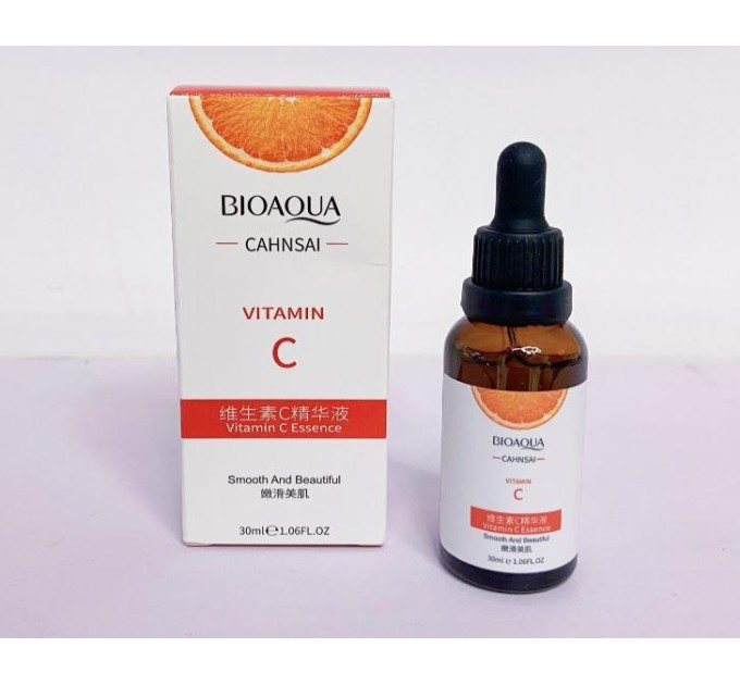 Омолаживающая сыворотка с витамином С: Bioaqua Cahnsai Vitamin C Essence 30 мл