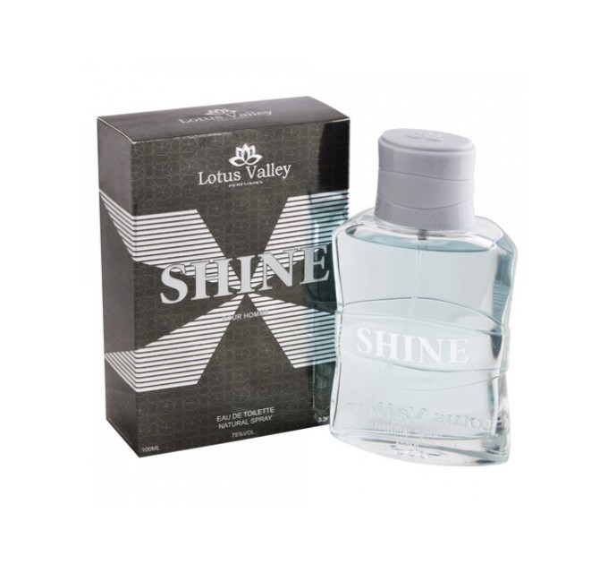 Освежающая мужская туалетная вода Lotus Valley Shine Men EDT 100 ml арт.32012