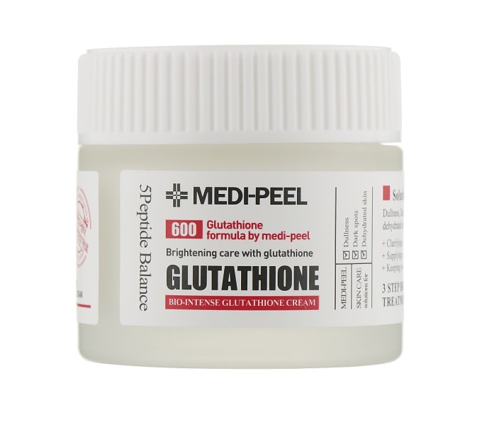 Крем для лица Medi-Peel Bio Intense Glutathione White Cream 50 мл: увлажнение и осветление