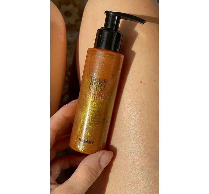 Добро пожаловать в мир сияющего загара с маслом Chic Bronze Glow Body Oil Hillary!