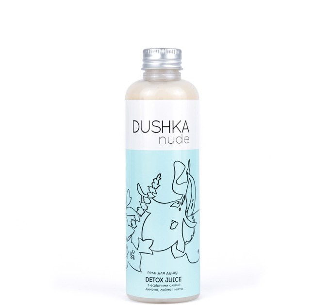 Гель для душа Detox juice Dushka 200 мл: Очищение и свежесть для кожи!