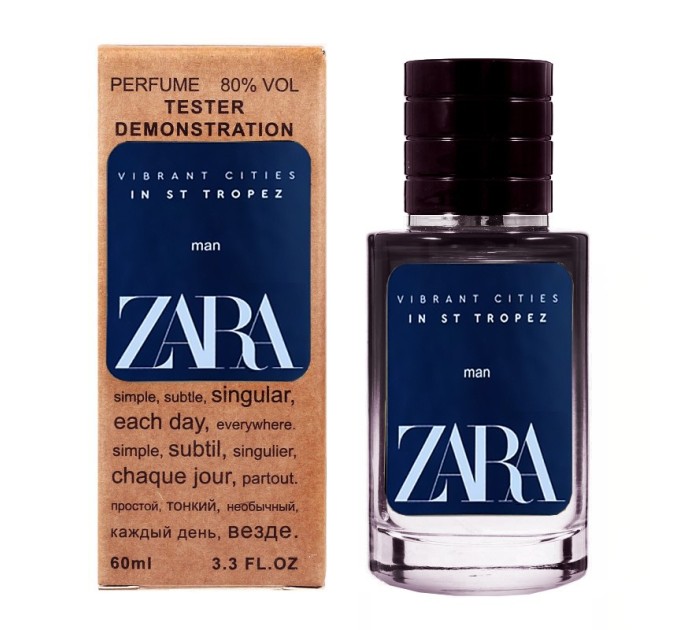 Искусительный аромат: Парфюм Zara In St Tropez - Selective Tester 60ml