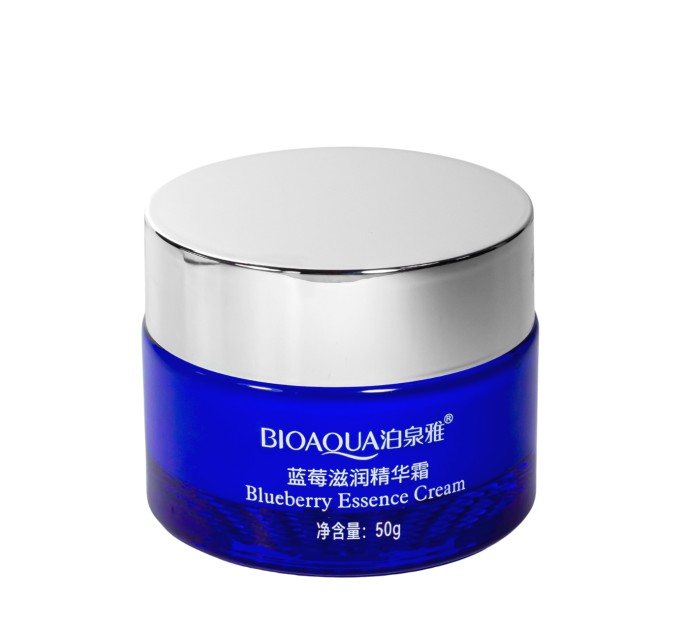 Крем для лица увлажняющий с экстрактом черники Bioaqua Blueberry Essence Cream 50 г (BQY57614)