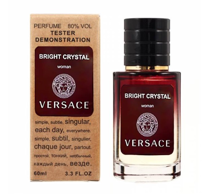 Окунитесь в мир блеска с тестером Versace Bright Crystal - Selective Tester 60ml