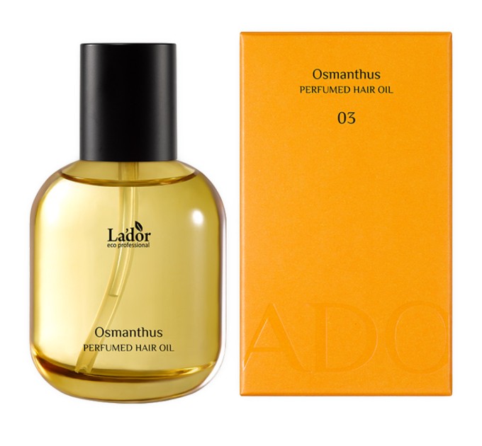 Питательное парфюмированное масло для повреждённых волос La'dor Perfumed Hair Oil 03 Osmanthus 80 мл (8809789633186)