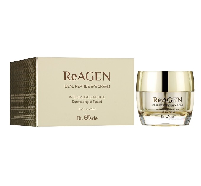 Антивозрастной крем для глаз с золотом и пептидами Dr. Oracle ReAGEN Ideal Peptide Eye Cream 20 мл