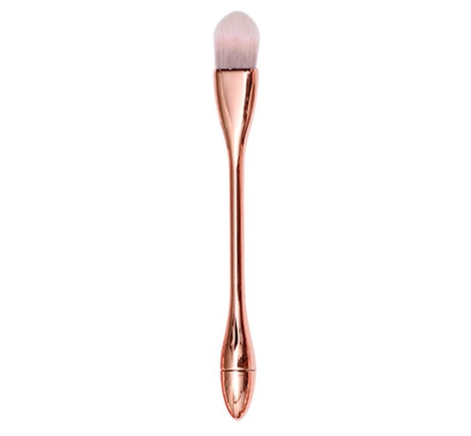 Кисть для масок і глини Plump mask rose gold: нанесення з розкішшю на сайті agon-v.com.ua